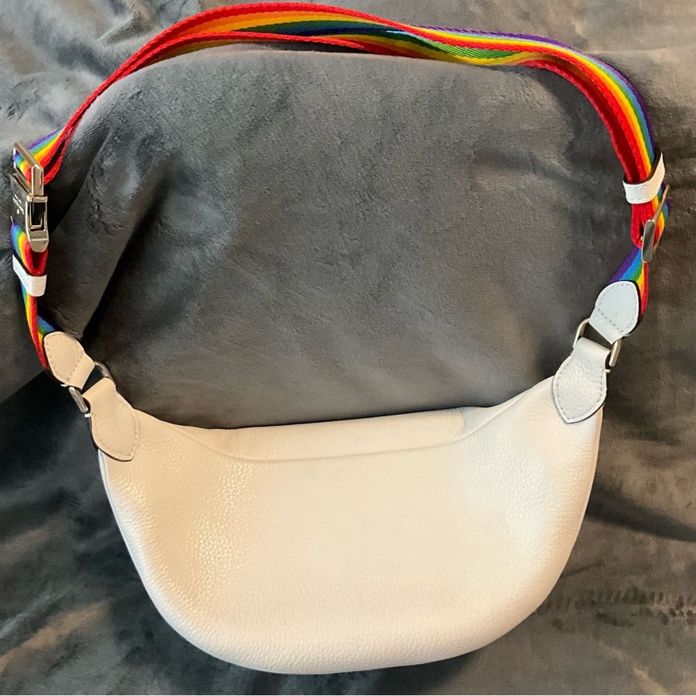 Kate Spade Pride White Leather Belt Bag - Picture 3 of 7